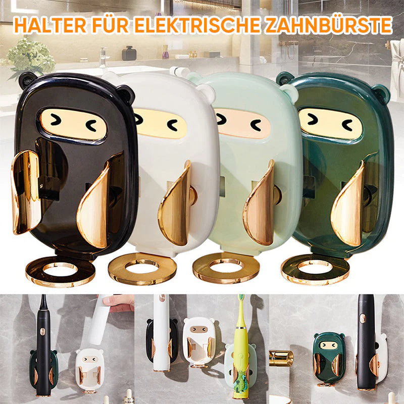 Wandmontierter Halter für elektrische Zahnbürsten