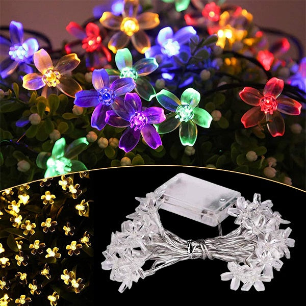 Blütenzauber Gänseblümchen-Lichterkette