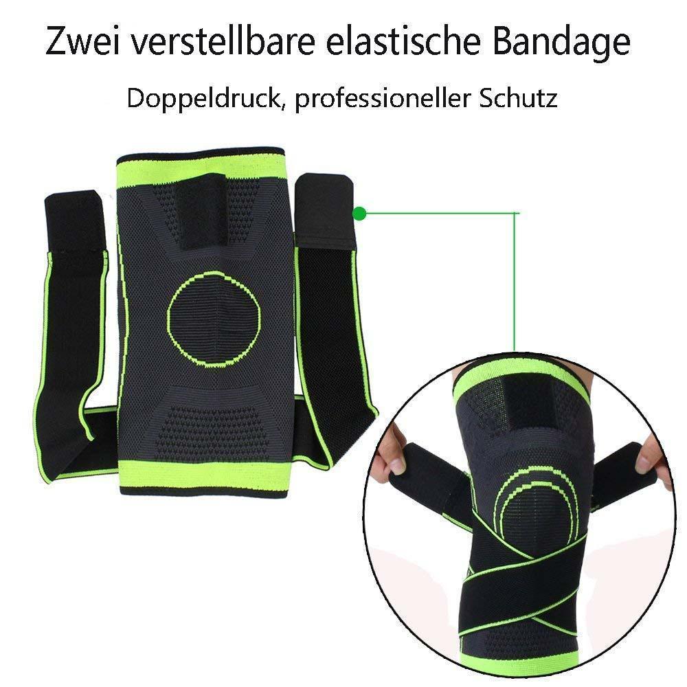 Atmungsaktive & fixierbare Kniestütze