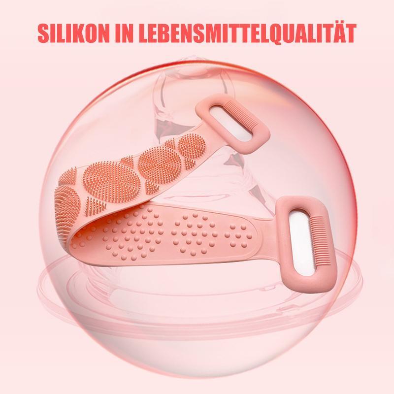 Silikon-Duschgürtel für sanfte Hautreinigung