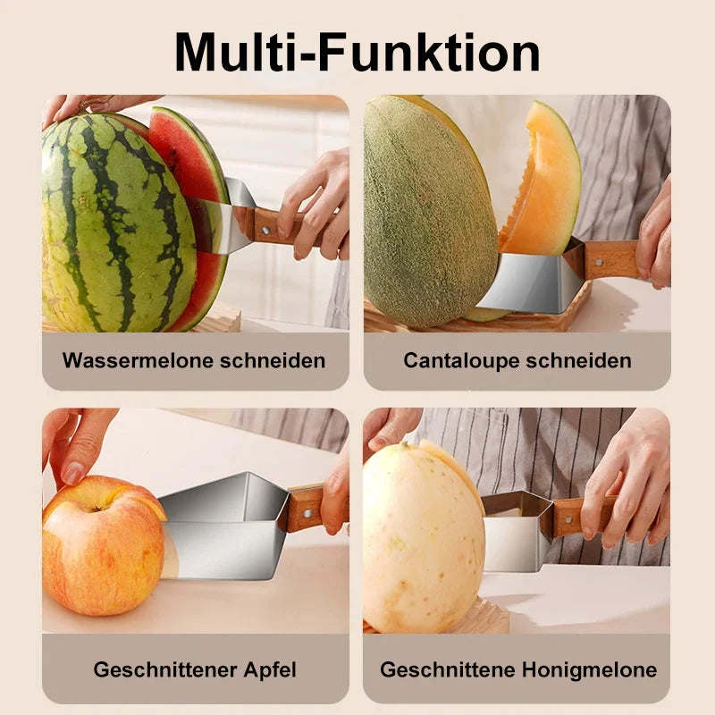 Edelstahl-Obstmesser mit vielseitigen Funktionen