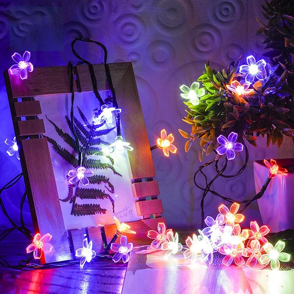 Blütenzauber Gänseblümchen-Lichterkette