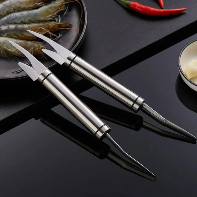 5-in-1 Messer für Garnelen und Fischzubereitung