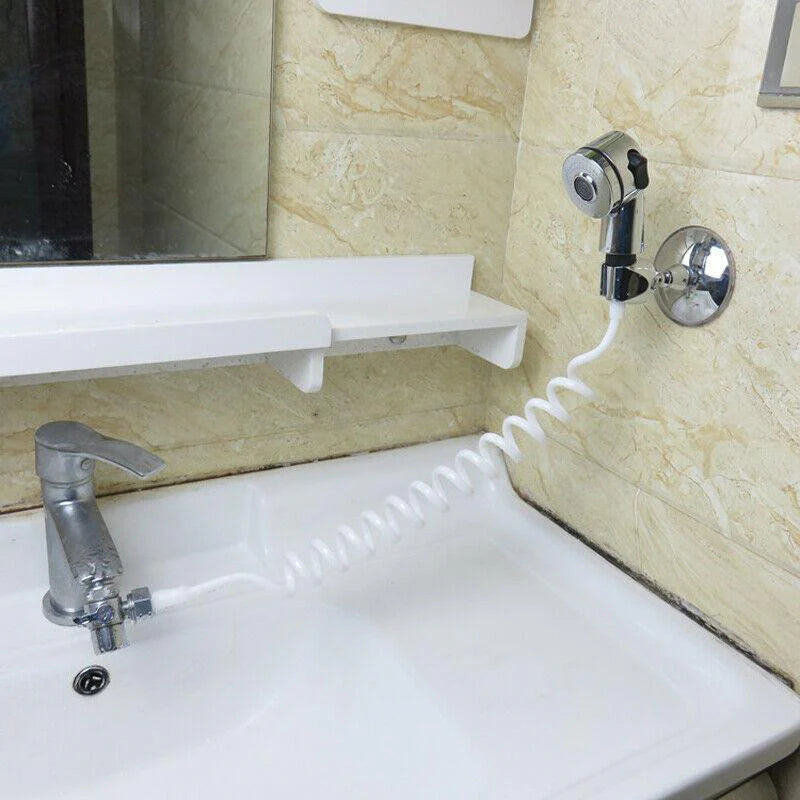 Erweiterbares Sprühset für den Wasserhahn