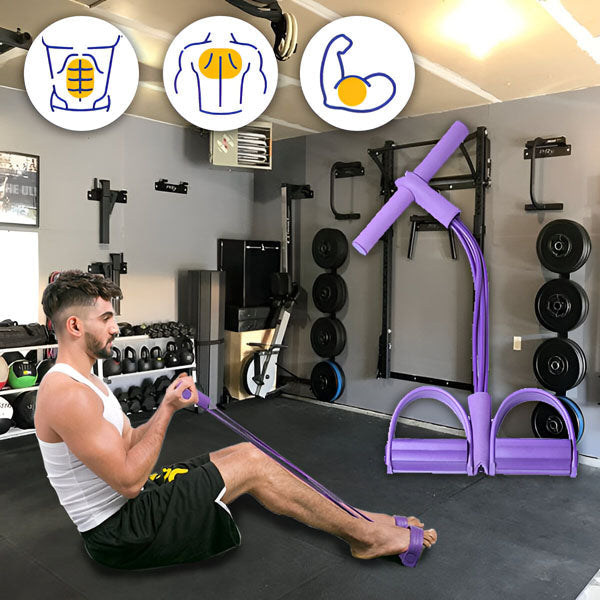 Elastisches Trainingsseil für effektives Muskeltraining
