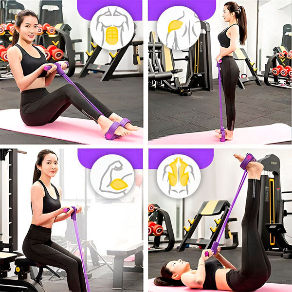 Elastisches Trainingsseil für effektives Muskeltraining