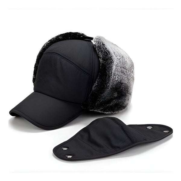 Thermo-Wintermütze mit Schutz