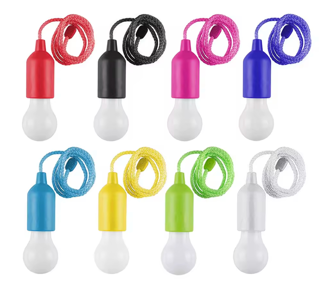 LED-Hängeleuchten ohne Kabel (8 Stk.)