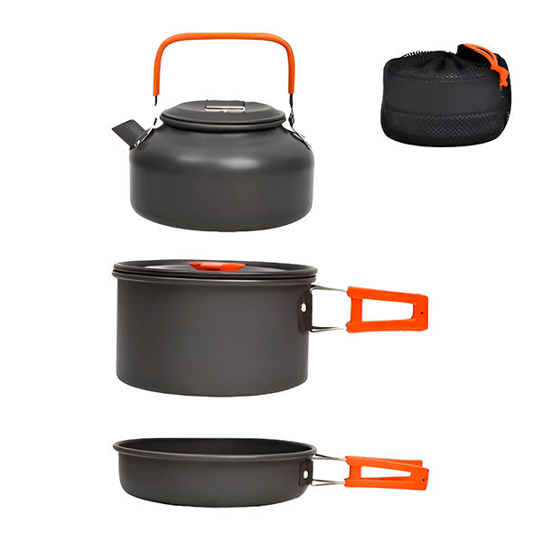 Outdoor-Kochset für Camping & Reisen