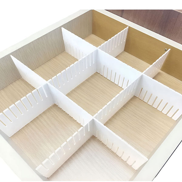 Flexible Schubladentrenner aus Kunststoff (4 Stk.)