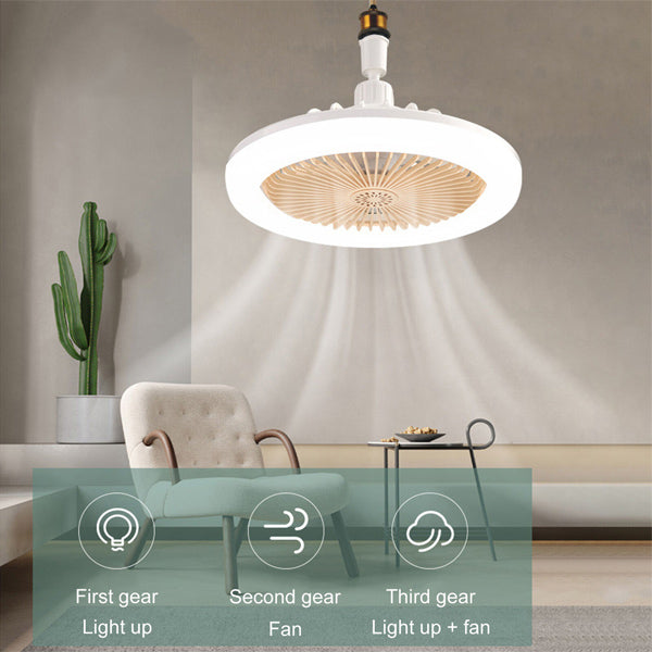 Moderner Deckenventilator mit Licht
