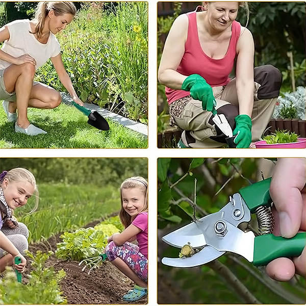 Gartenset im kompakten Design