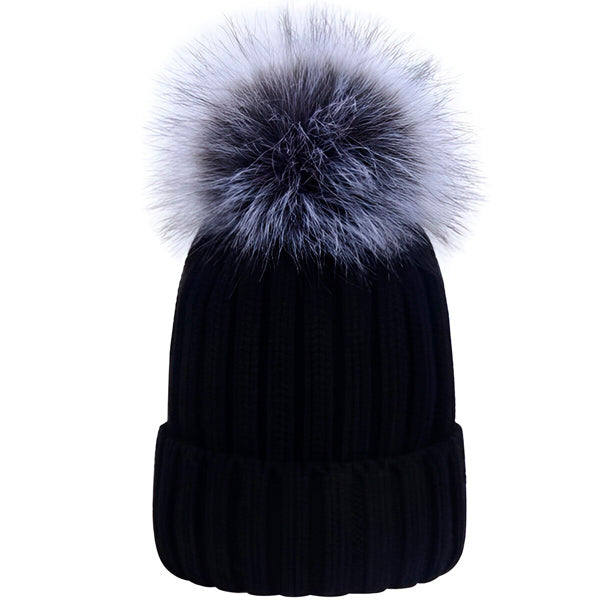 Weiche Strickmütze für Damen