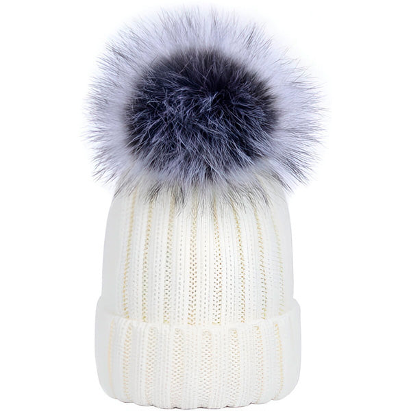 Weiche Strickmütze für Damen