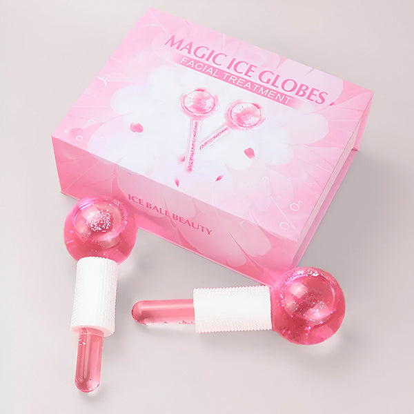Kühlende Gesichtsmassage-Kugeln (2er-Set)