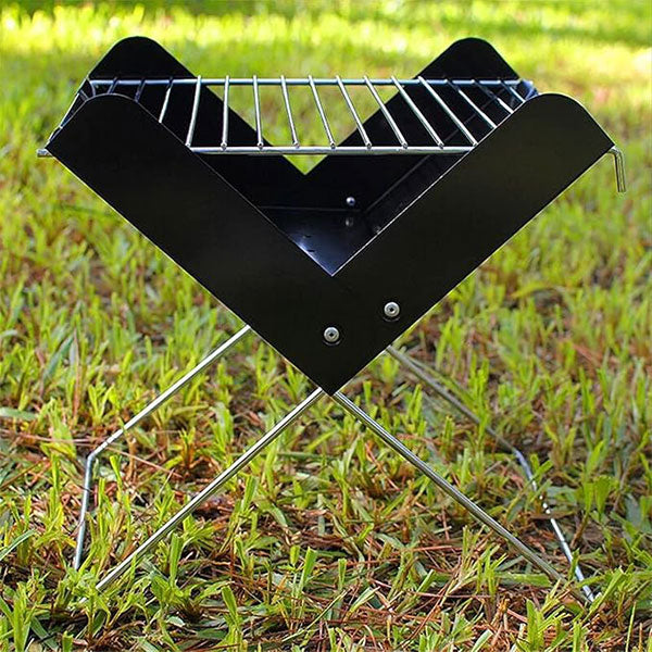 Mobiler Grill für Camping und Garten
