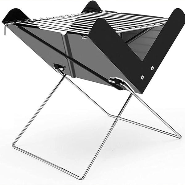 Mobiler Grill für Camping und Garten