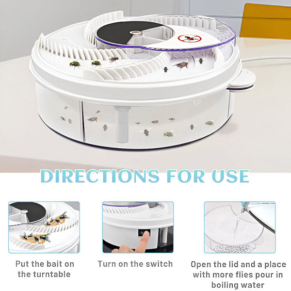 Hochwirksame Fliegenfalle