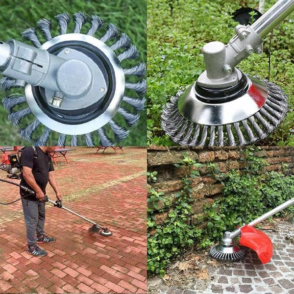 Effizienter Stahldraht-Trimmerkopf für Gartenpflege