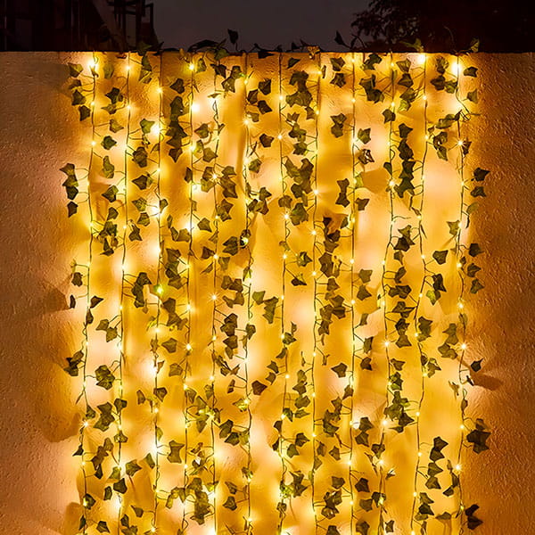 Solar-Efeu Lichterkette für stimmungsvolles Licht