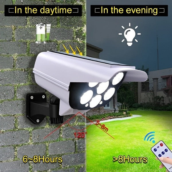 Bewegungsaktivierte Solarleuchte