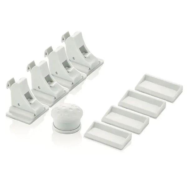 Kindersicherer Schrankverschluss mit Magnet (4er-Set)