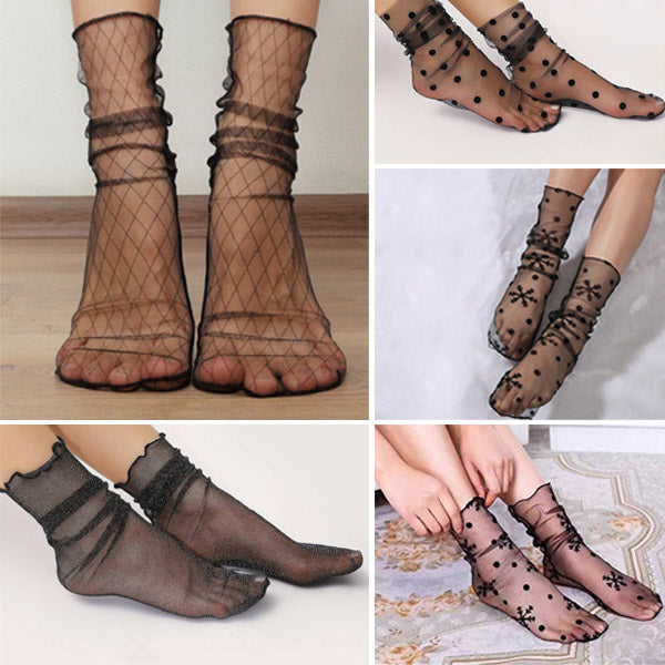 Socken im Seidenlook (3 Stk.)
