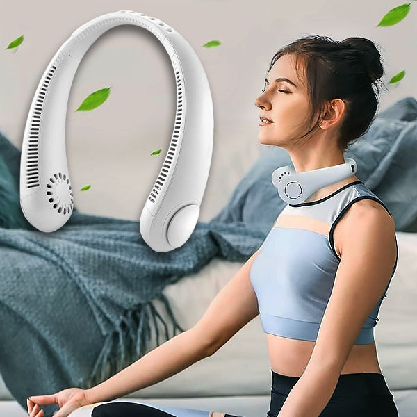 Moderner kabelloser Nackenventilator