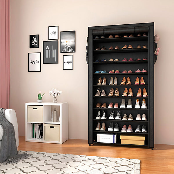Platzsparendes Schuhregal