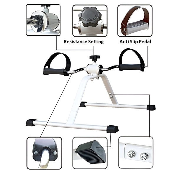 Mini-Heimtrainer mit Pedalen