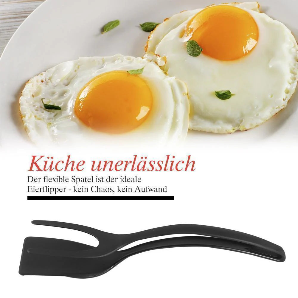 Multifunktionale Küchenzange mit Spatel-Funktion