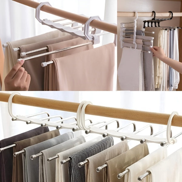 Multifunktionaler Kleiderbügel – Perfekt für Hosen