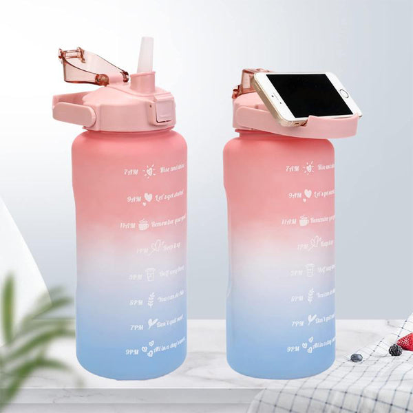 Wasserflaschen mit Motivationssprüchen (3er-Set)