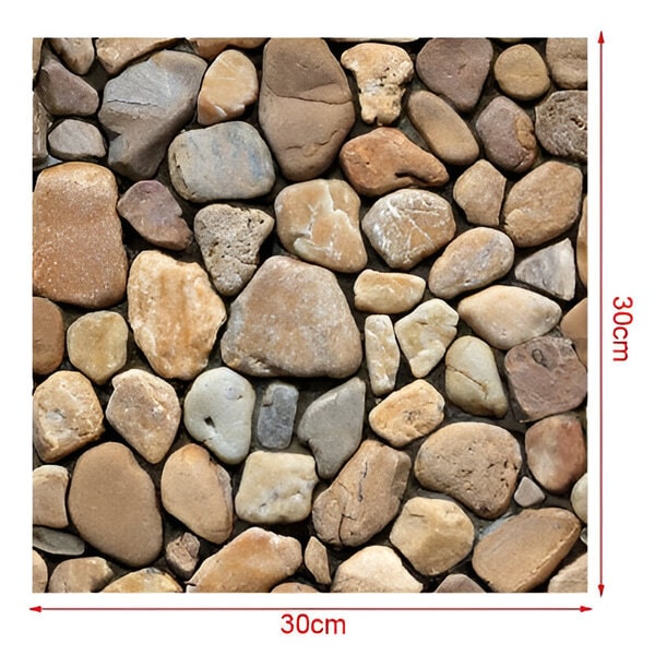 3D-Wandverkleidung in Steinoptik