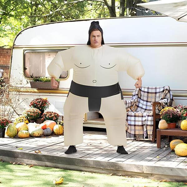Aufblasbares XXL Sumo Kostüm