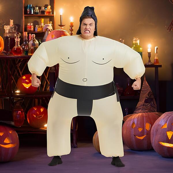 Aufblasbares XXL Sumo Kostüm