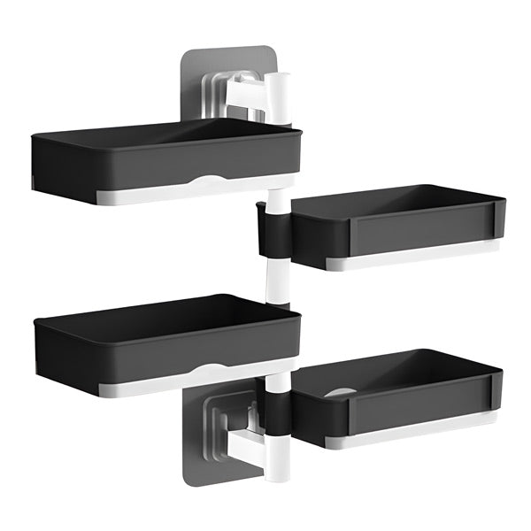 4-stufiges Badezimmeregal zur Wandmontage