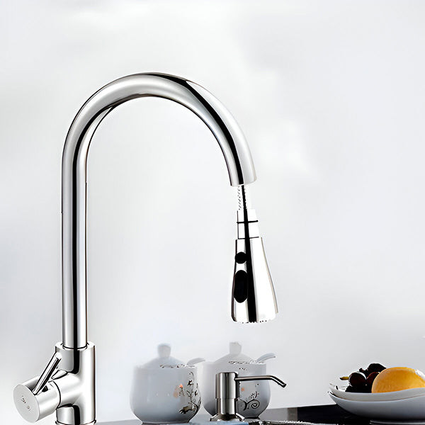 Flexibler Wasserhahn-Aufsatz