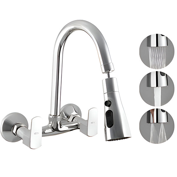 Flexibler Wasserhahn-Aufsatz