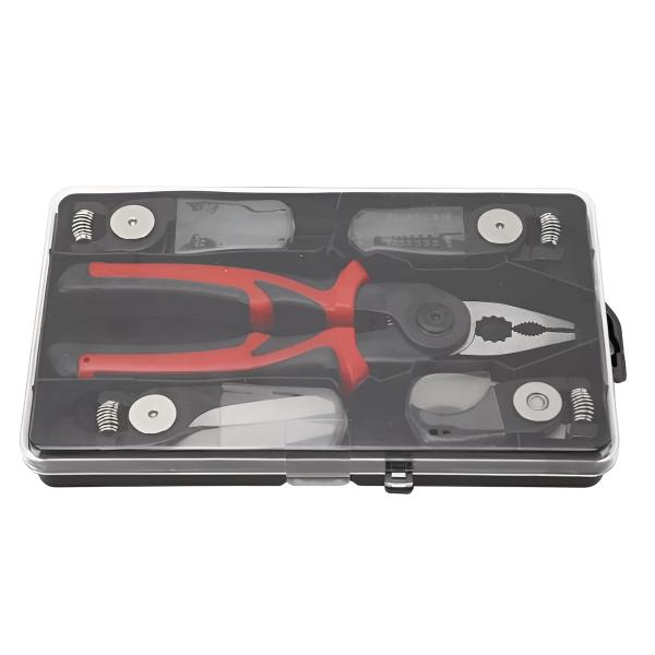 Kompaktes 5-in-1 Werkzeugset für Alltag und Outdoor