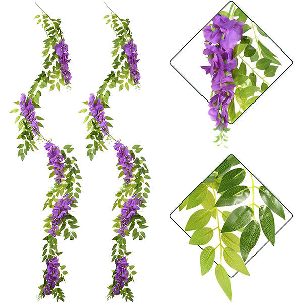 Glyzinienblütenrankenzauber 3D