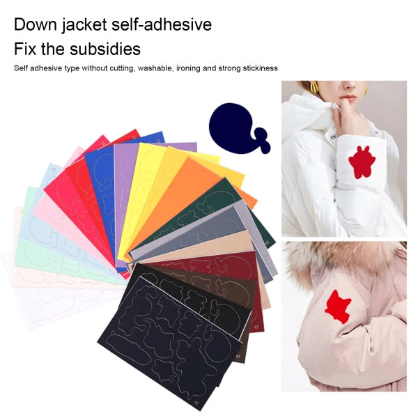 Selbstklebende Stoffreparatur-Patches