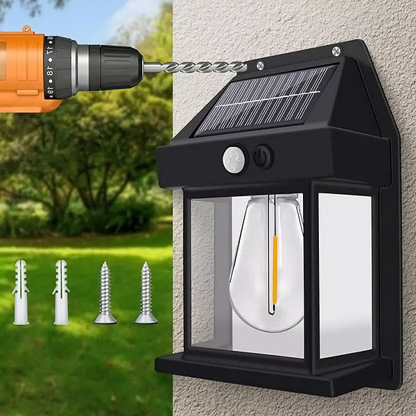 Solar-LED-Außenleuchte mit Bewegungsmelder