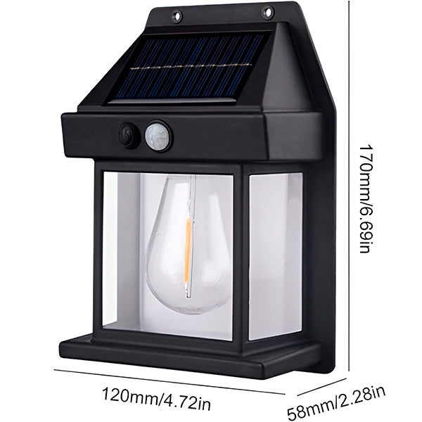 Solar-LED-Außenleuchte mit Bewegungsmelder