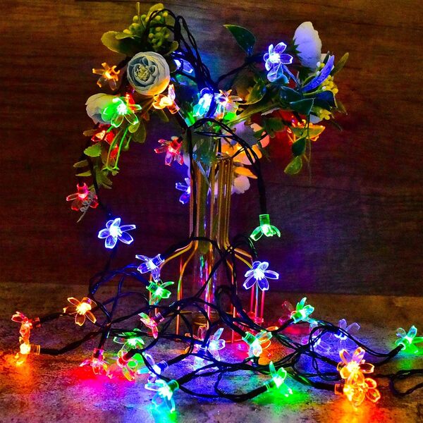 Blütenzauber Gänseblümchen-Lichterkette