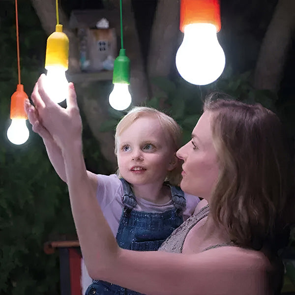 LED-Hängeleuchten ohne Kabel (8 Stk.)