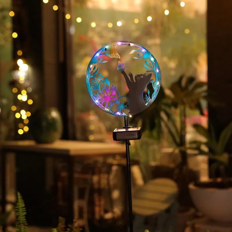 Tierisches LED-Stimmungslicht für den Garten