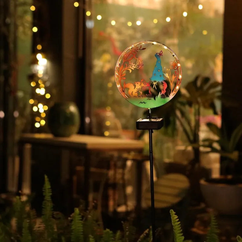 Tierisches LED-Stimmungslicht für den Garten