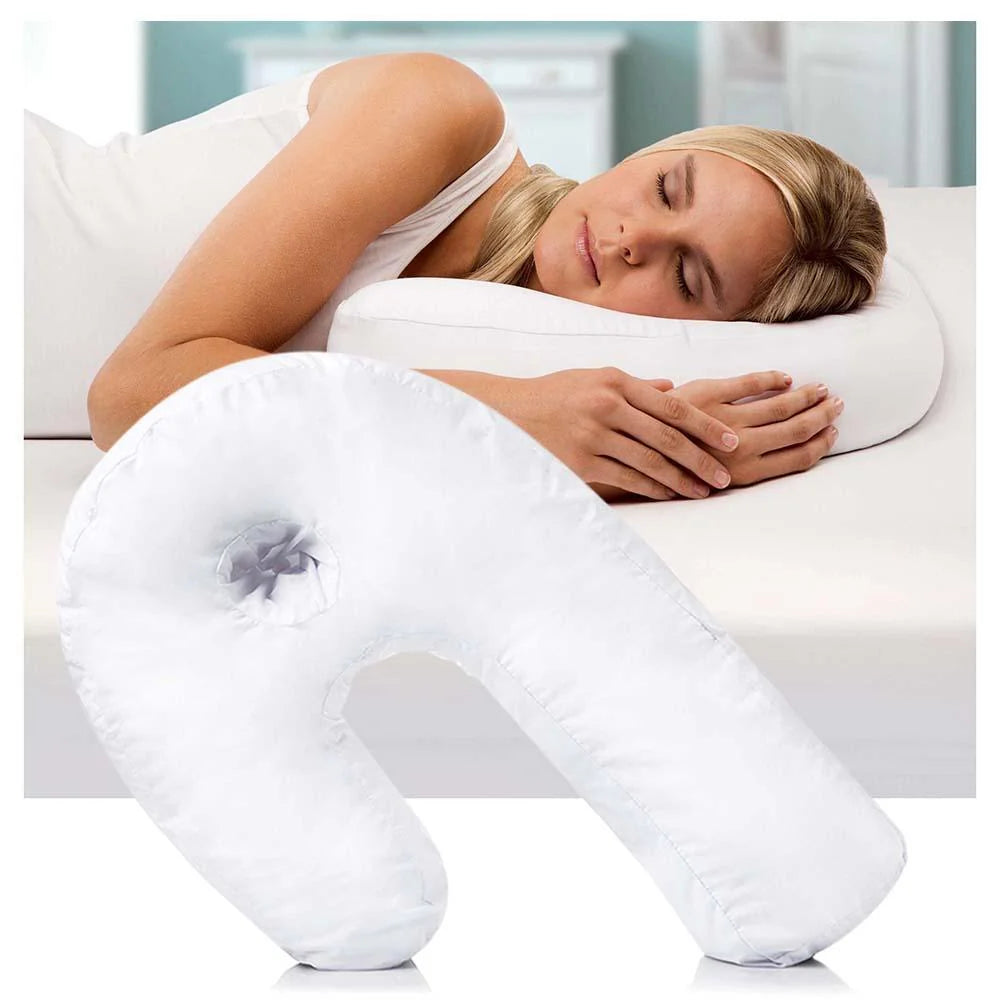 Ergonomisches Seitenschläfer-Kissen in U-Form
