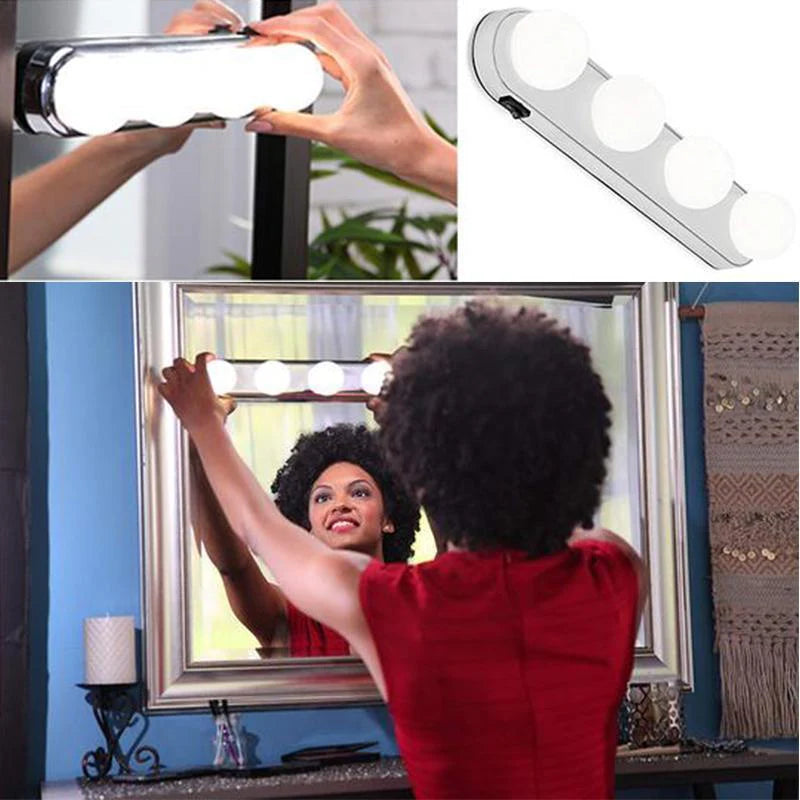 Kabellose LED-Schminkleuchte